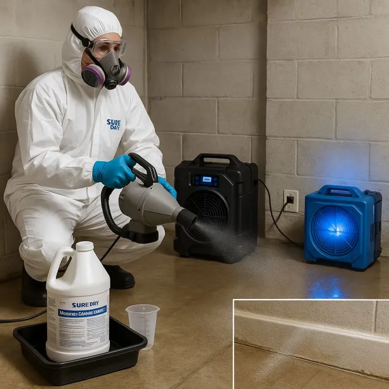 Sanitization and Odor Removal process in Lancaster County, PA