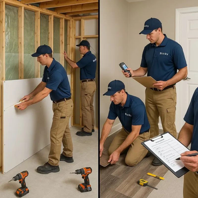 Repairs and Reconstruction process in Lancaster County, PA
